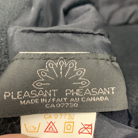Pleasant Pheasant black fleece lined hat - Picture 4 of 5